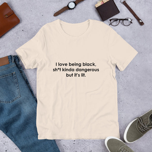 I Love Being Black - Unisex Tee - Unisex T-Shirt