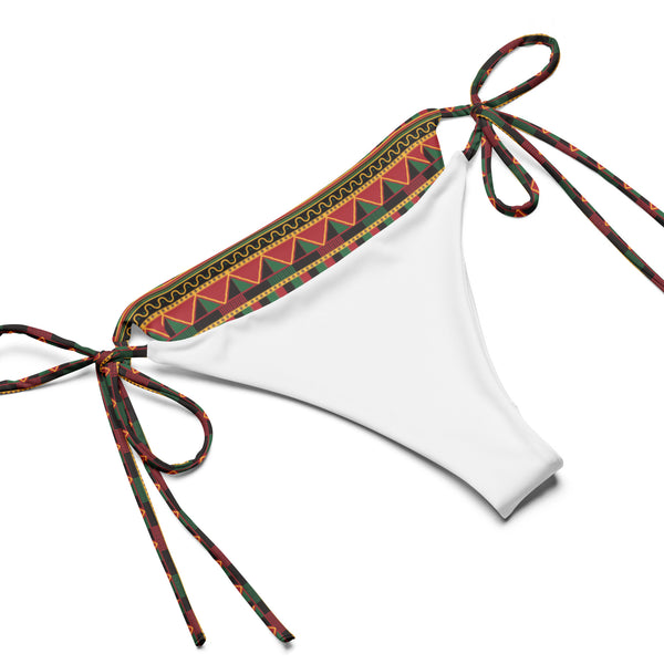 Zina Print String Bikini
