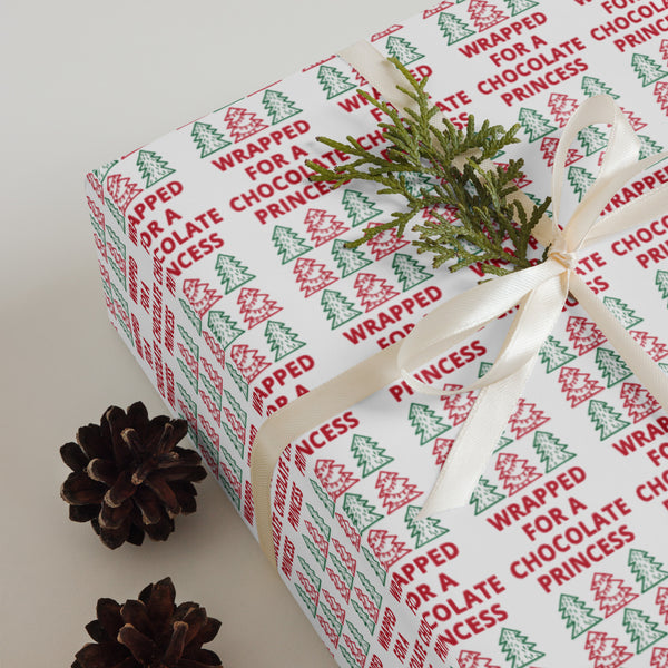 Melanin Queen Princess - Christmas Wrapping Paper