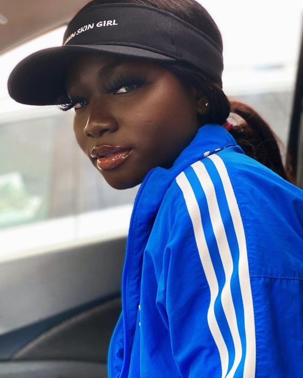 Brown Skin Girl Visor