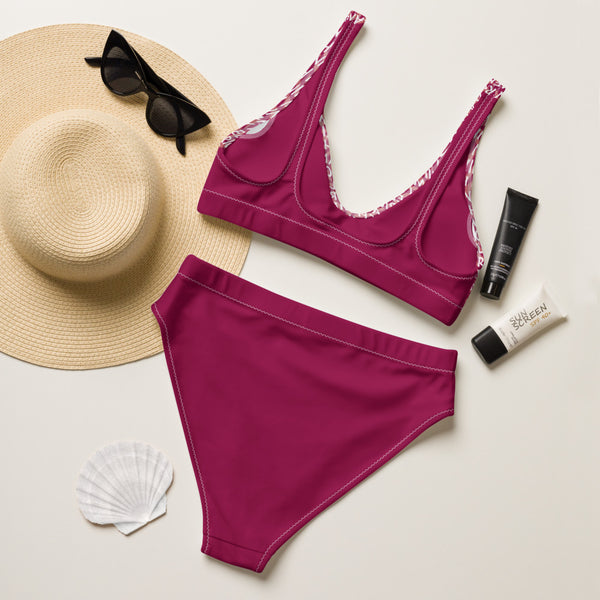 Melanin Rich - Printed Top Bikini Set