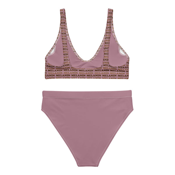 Melanin All Over Berry Bikini