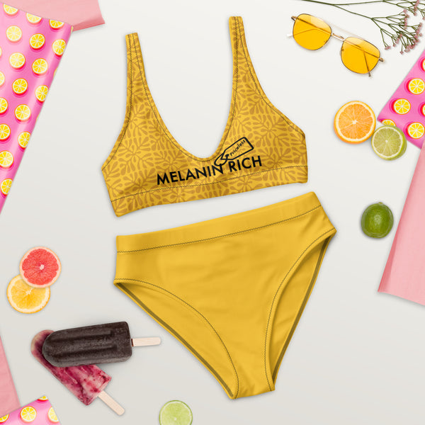 Melanin Rich - Recycled high-waisted Bikini