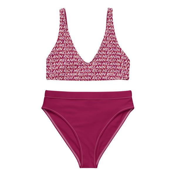 Melanin Rich - Printed Top Bikini Set