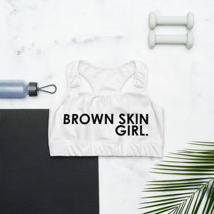 Brown Skin Girl Sports bra