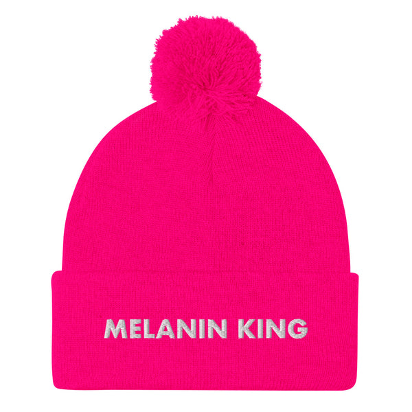 Melanin King - Pom-Pom Beanie