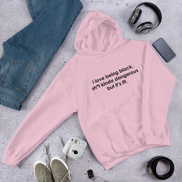 I Love Being Black - Unisex Hoodie