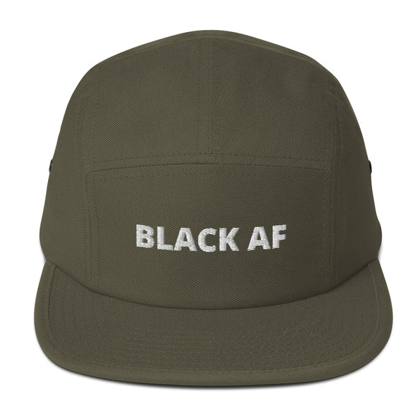 Black AF - Five Panel Cap