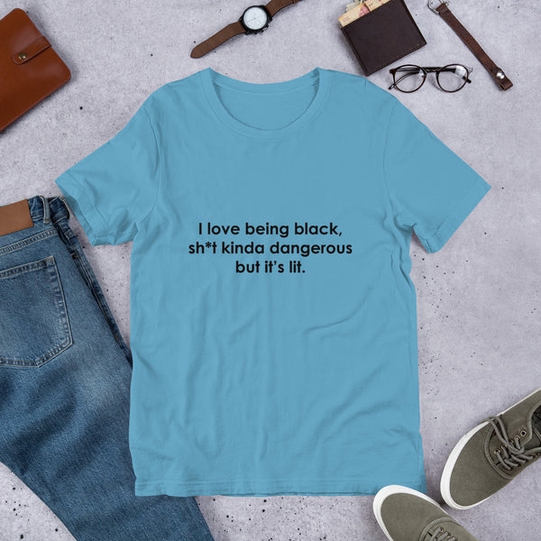 I Love Being Black - Unisex Tee - Unisex T-Shirt