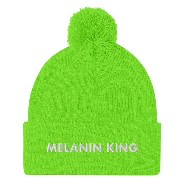 Melanin King - Pom-Pom Beanie