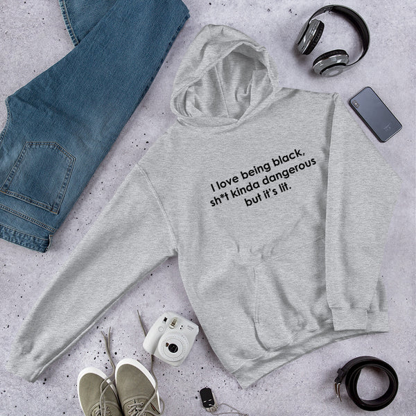 I Love Being Black - Unisex Hoodie