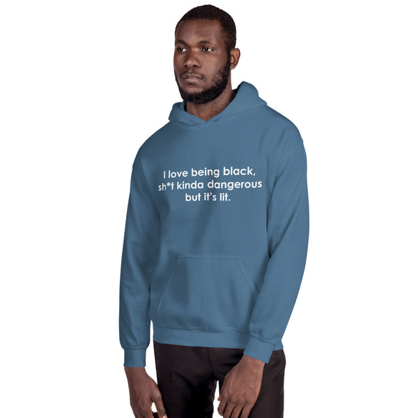 I Love Being Black - Unisex Hoodie