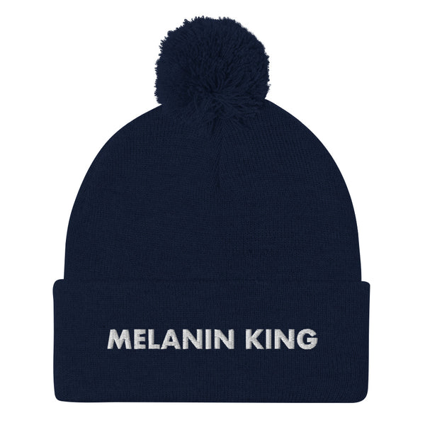 Melanin King - Pom-Pom Beanie