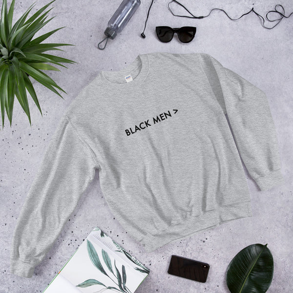 Black Men > Unisex Sweatshirt