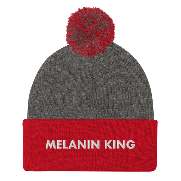 Melanin King - Pom-Pom Beanie