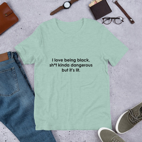 I Love Being Black - Unisex Tee - Unisex T-Shirt