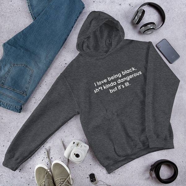 I Love Being Black - Unisex Hoodie