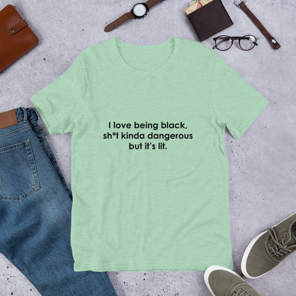 I Love Being Black - Unisex Tee - Unisex T-Shirt
