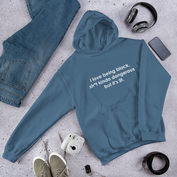 I Love Being Black - Unisex Hoodie