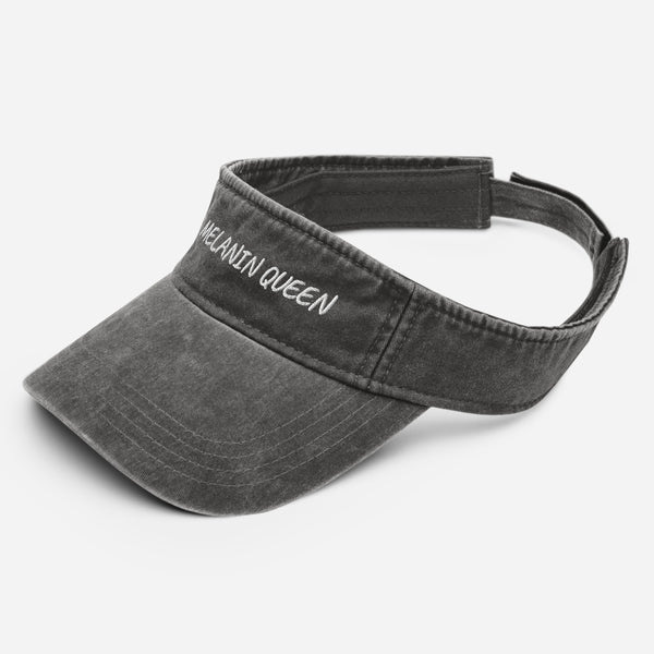 Melanin Queen - Denim visor