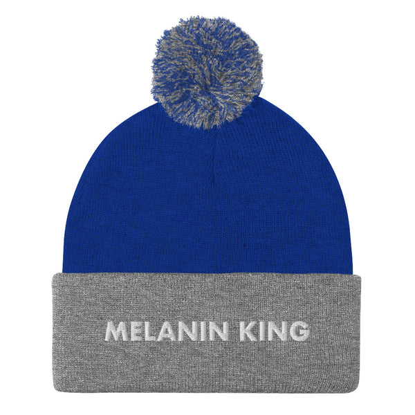 Melanin King - Pom-Pom Beanie
