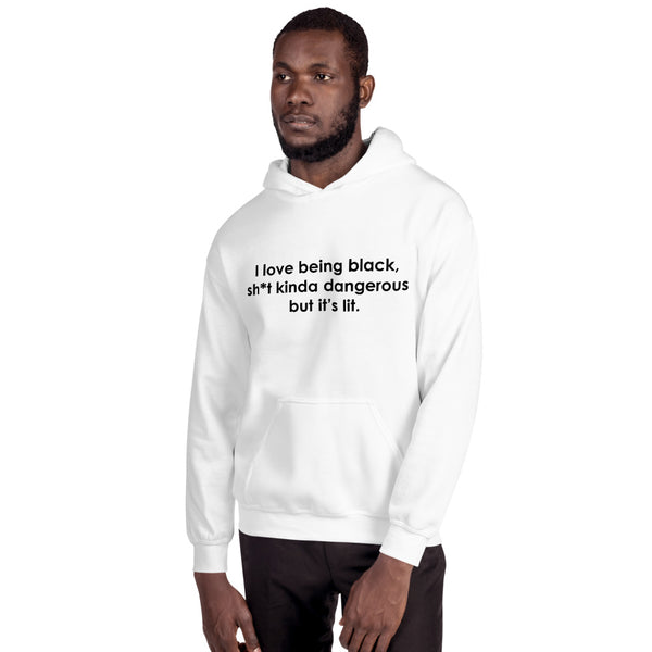 I Love Being Black - Unisex Hoodie