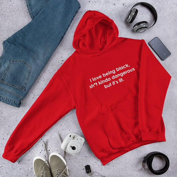 I Love Being Black - Unisex Hoodie