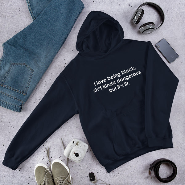 I Love Being Black - Unisex Hoodie