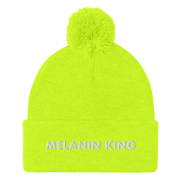 Melanin King - Pom-Pom Beanie