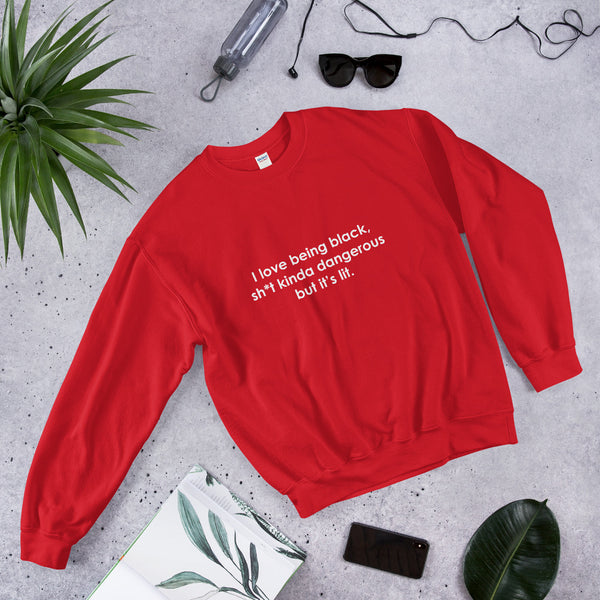 I Love Being Black - Unisex Sweatshirt