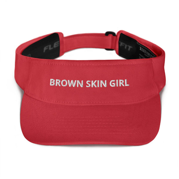 Brown Skin Girl Visor