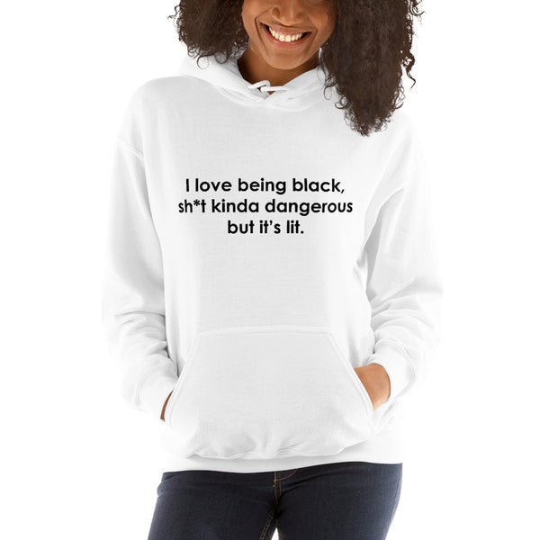 I Love Being Black - Unisex Hoodie