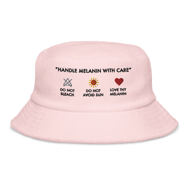 Melanin Care Cloth Bucket Hat