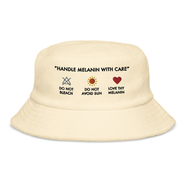 Melanin Care Cloth Bucket Hat