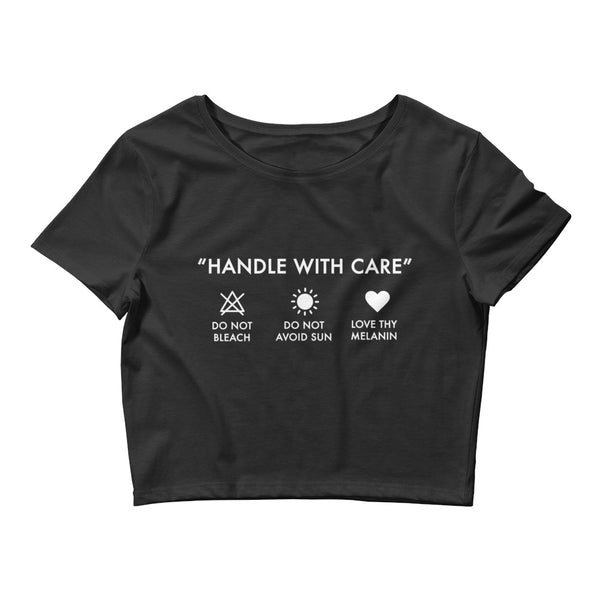 Handle with Care - Short Crop Tee