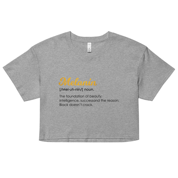 Melanin Definition - Crop Top