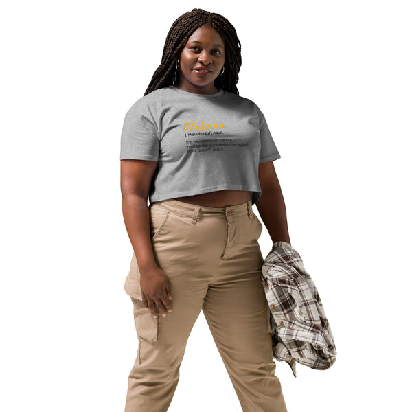 Melanin Definition - Crop Top