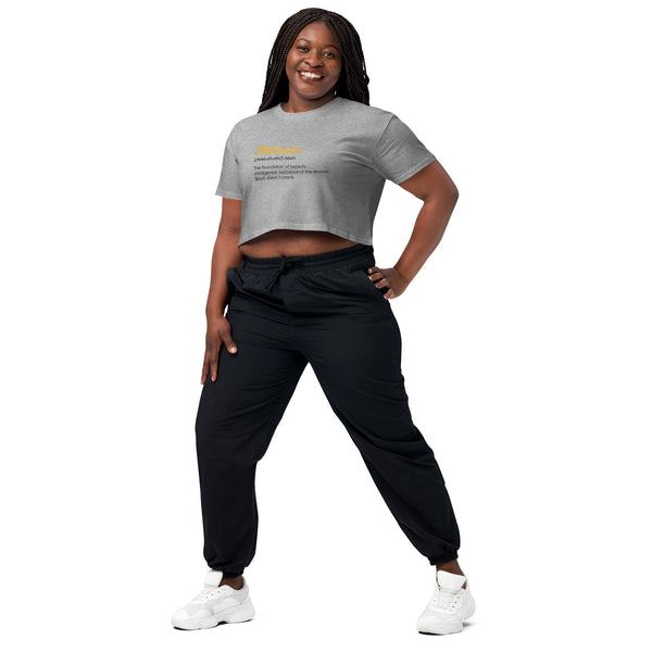 Melanin Definition - Crop Top