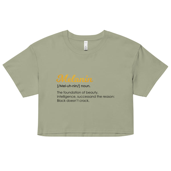 Melanin Definition - Crop Top