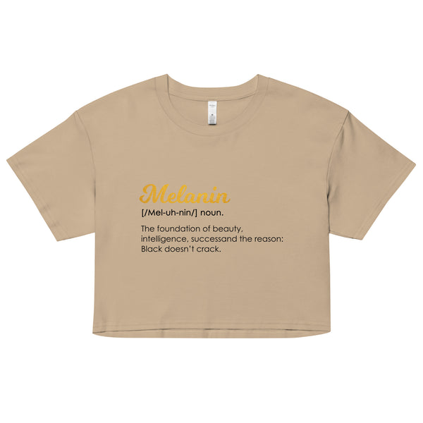 Melanin Definition - Crop Top