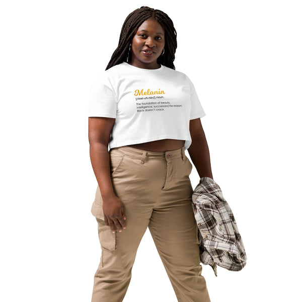 Melanin Definition - Crop Top