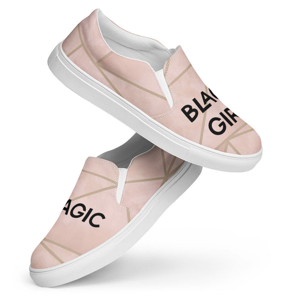 Black Girl Magic Women’s Canvas Shoes