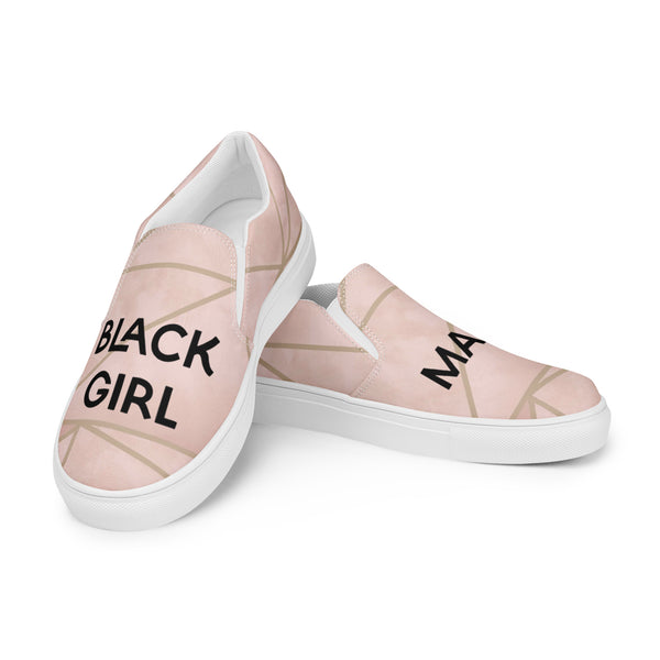 Black Girl Magic Women’s Canvas Shoes