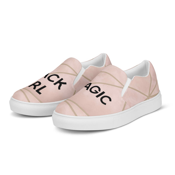 Black Girl Magic Women’s Canvas Shoes